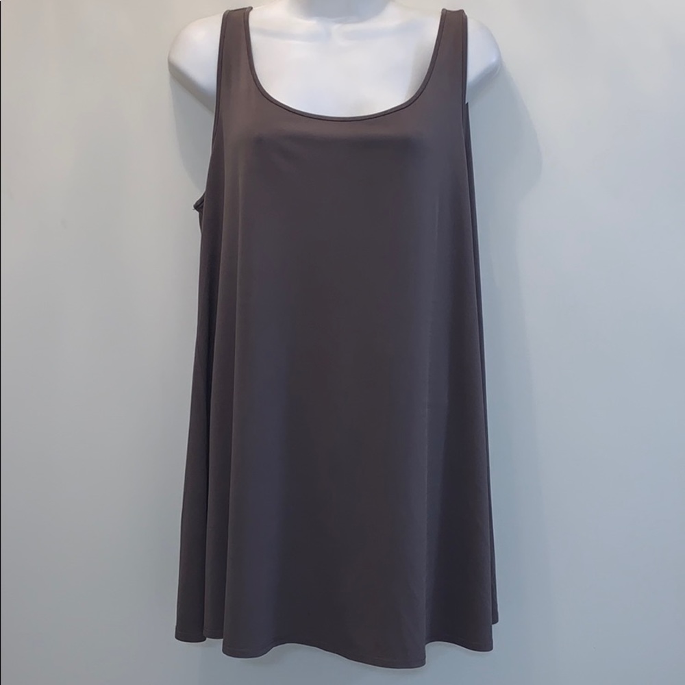 EILEEN FISHER Oversized 100% Silk Top
